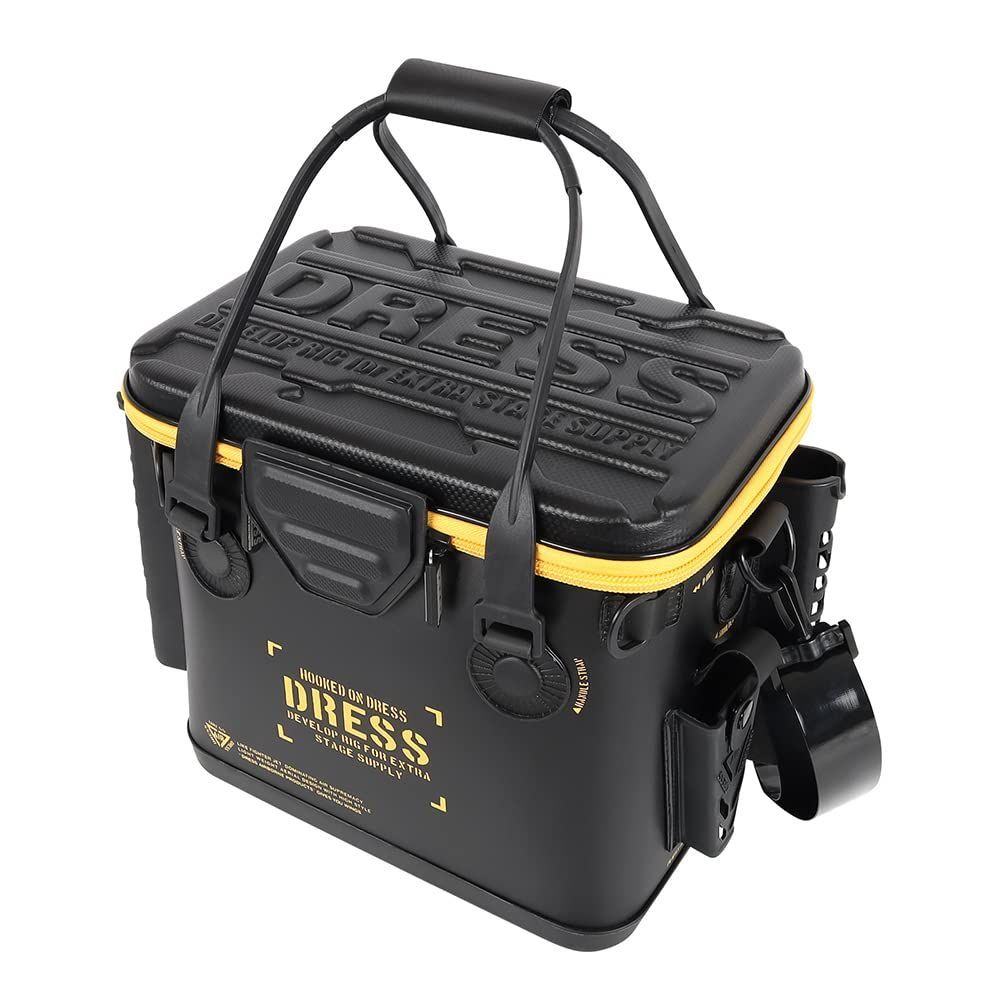 人気商品 12L~34L 3サイズ 7カラー メッシュポケット付き 釣り用バケツ バッカン ロッドホルダー EVA バッカン 多機能 釣り 釣り具 釣り用ケース ドレス DRESS 防水 収納コンテナ タックルバッグ