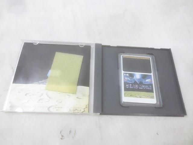 中古品 ゲーム NEC PCエンジン ソフト Huカード デッドムーン 月