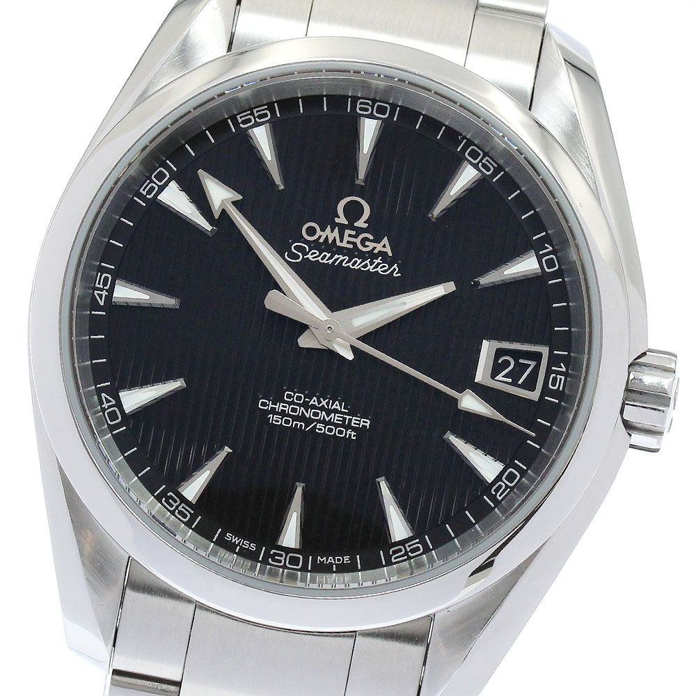 オメガ OMEGA 231.10.39.21.01.001 シーマスター アクアテラ デイト コーアクシャル 自動巻き メンズ _887957