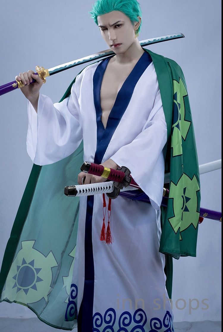 新品】ONE PIECE ロロノア?ゾロ コスプレ ワンピース ゾロ十郎