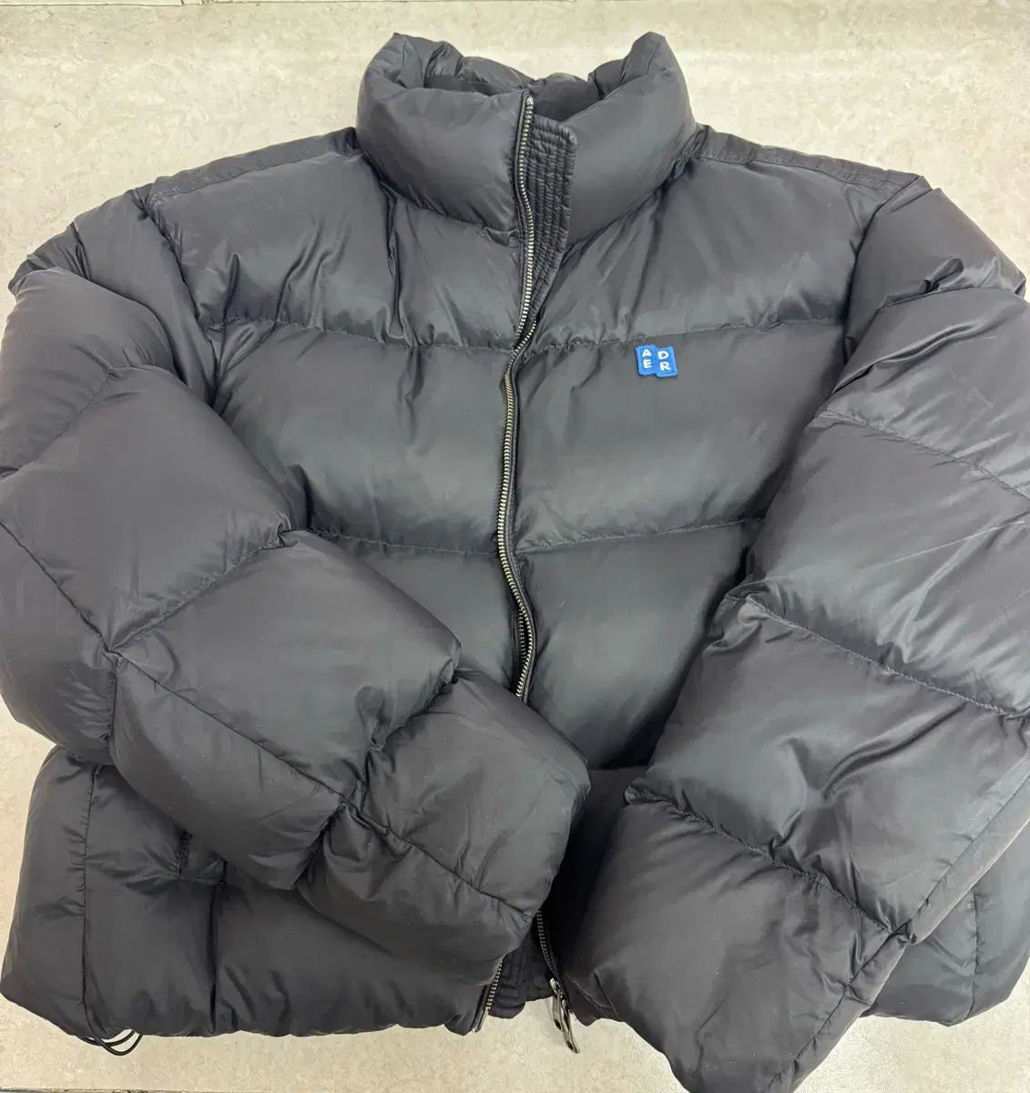 s ADER ERROR(アーダーエラー) SIGNIFICANT ダウンジャケット 黒  