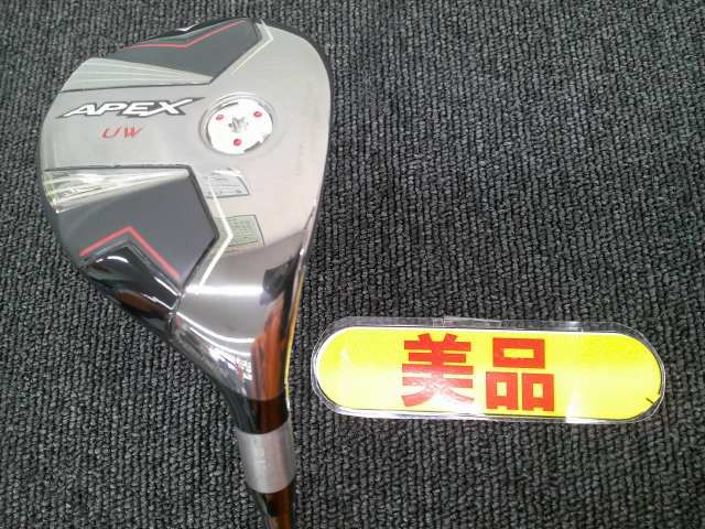 中古 ユーティリティ キャロウェイ APEX UW 撮る 2024/LIN-Q EX FW75/S 