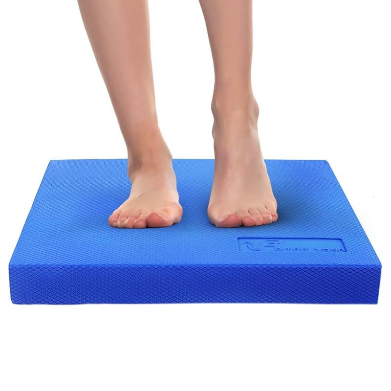 全国無料，格安 【新着商品】RITFIT バランスパッド 体幹トレーニング バランスエクササイズ リハビリ 転倒防止 ヨガ ピラティス補助 バランスマット ダイエット バランスクッション (XL, ブルー) その他
