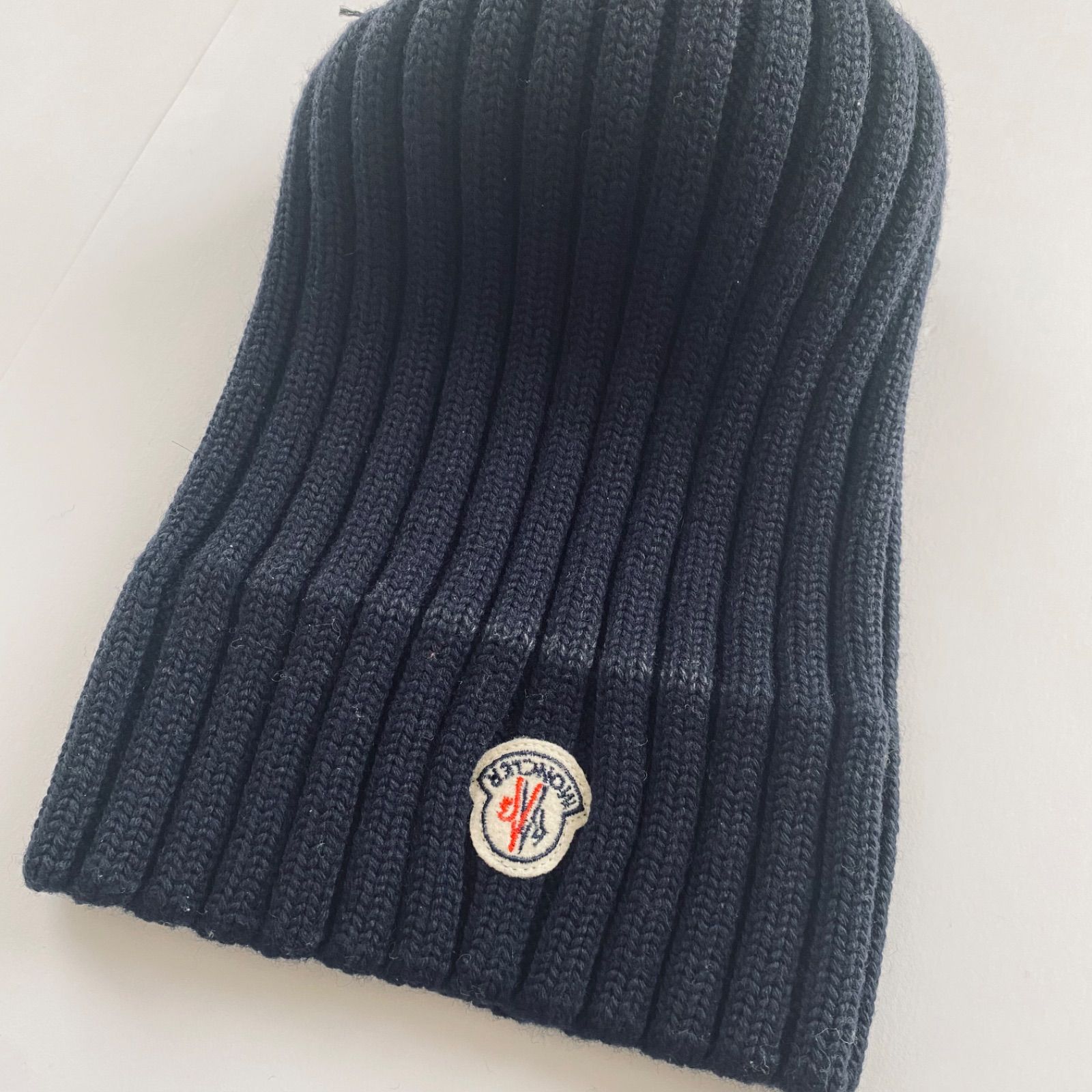 MONCLER モンクレール　ニット帽　ネイビーモンクレール