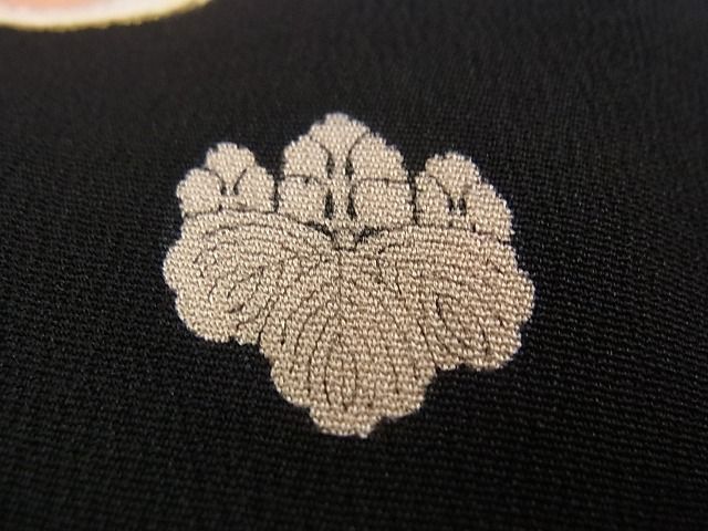 平和屋本店□極上 アンティーク 大正ロマン 振袖 駒刺繍 飛鶴宝船