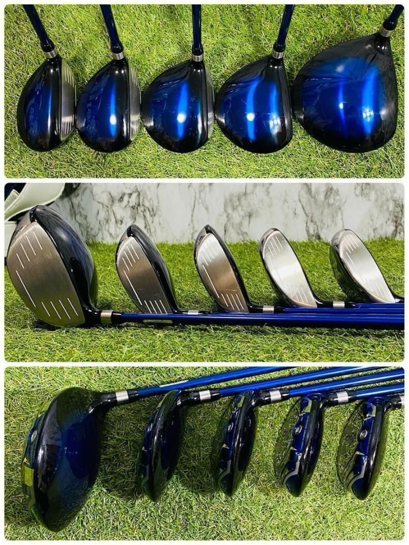 美品】CB無 ツアーステージ ViQ 2023 メンズゴルフセット 12本 S