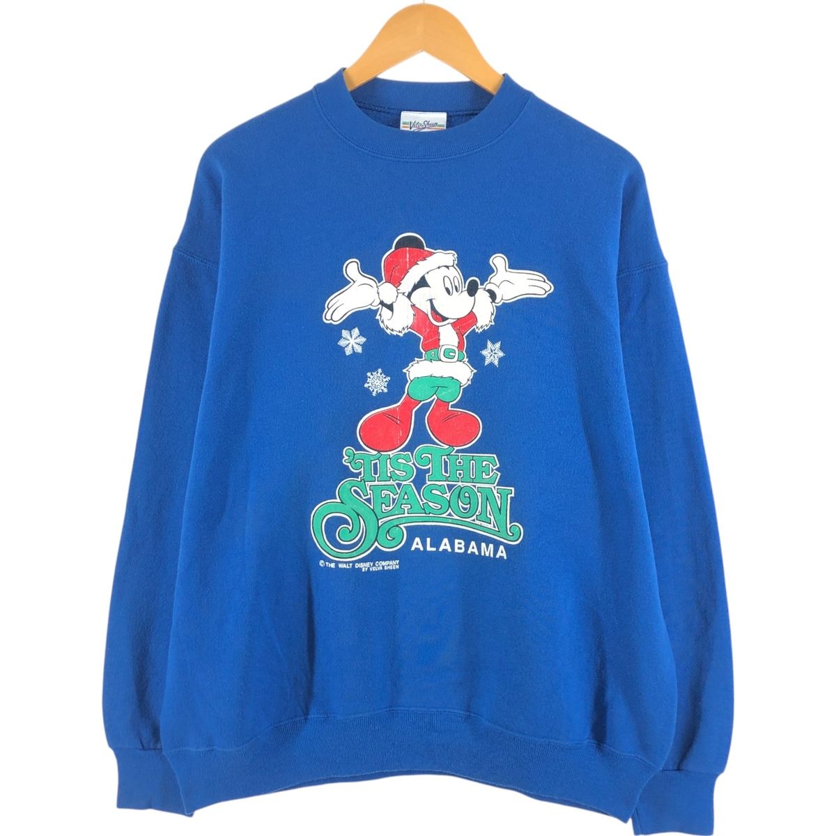 古着 90年代 ベルバシーン Velva Sheen キャラクタースウェットシャツ 