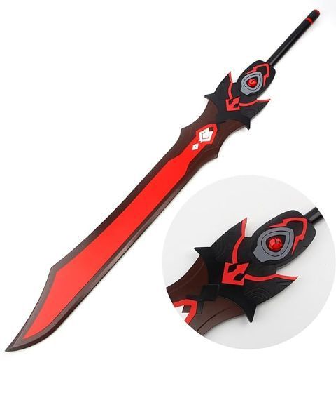 原神 コスプレ 道具 黒岩の斬刀 ディルッ 武器 Cosply 木製 仮装用