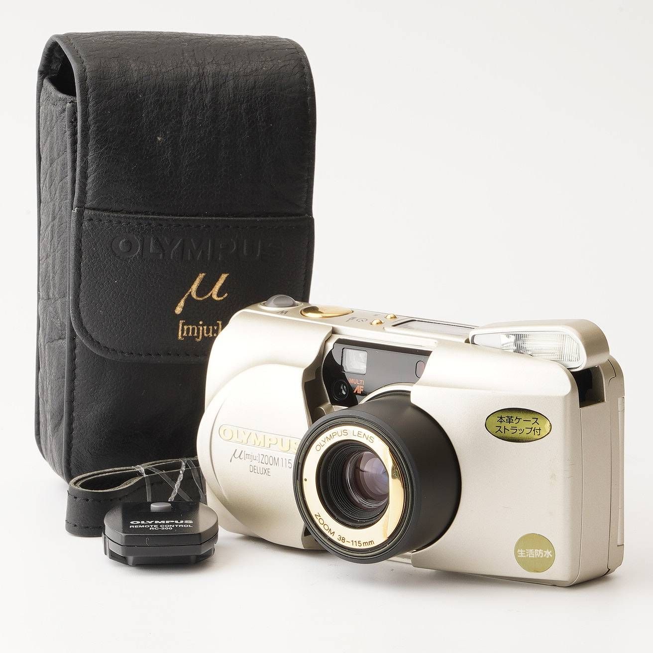 オリンパス Olympus μ mju ミュー Zoom 115 Deluxe / 38-115mm OLYMPUS