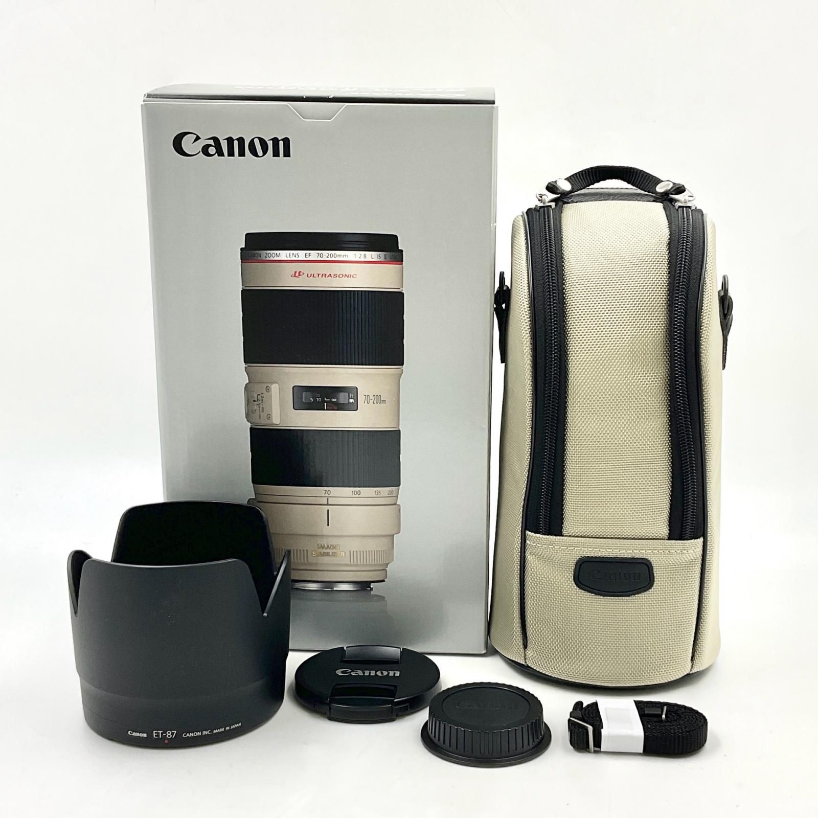 返品保証・動作良好】Canon EF 70-200mm F2.8 L USM 全額返金保証】【最速