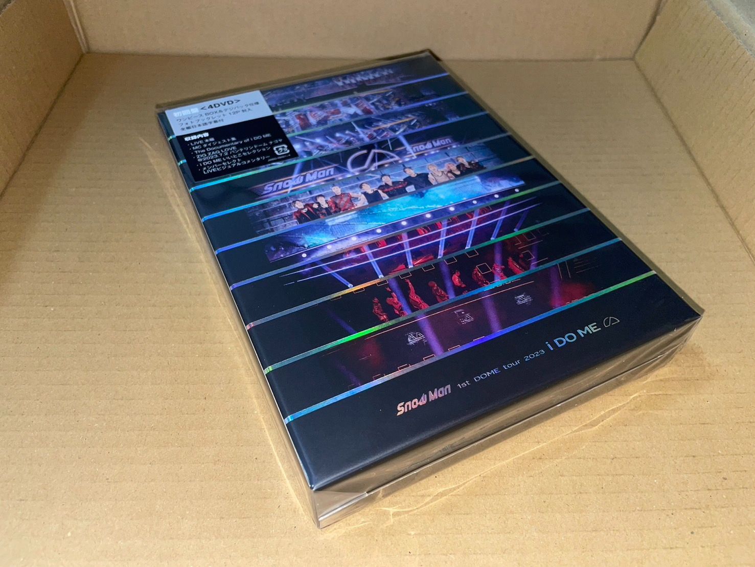 Snow Man 1st DOME tour 2023 i DO ME ［4DVD+フォトブックレット 
