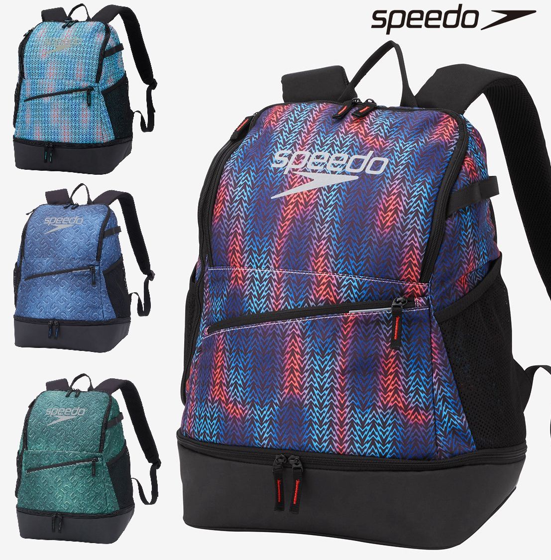 90s speedo スピード スイミングバックパック リュック レザー Speedo