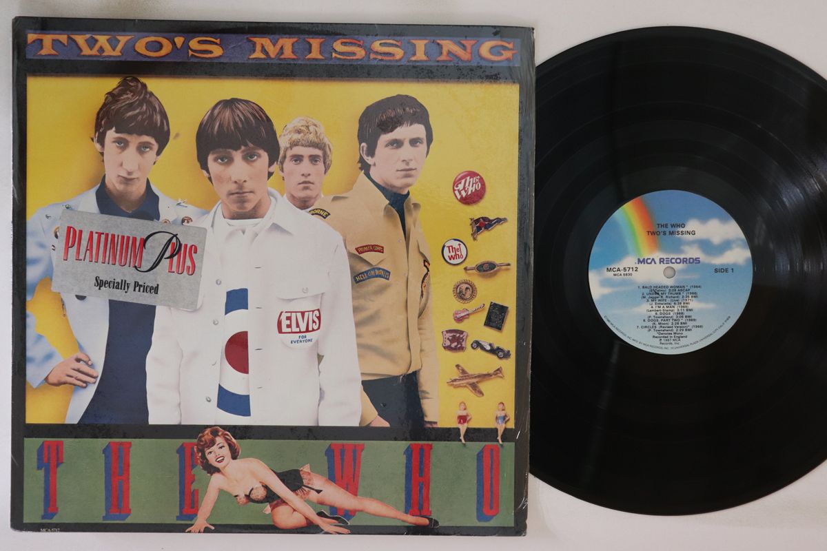 THE WHO  レコード　MCA Records The Who, The Who By The Numbers, 1979 MCA Stereo, MCA-37002