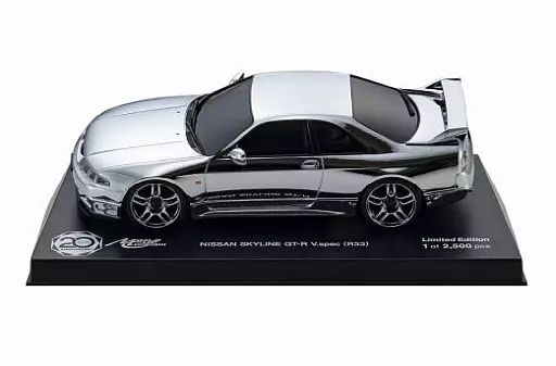 ラジコン MA020S スカイライン GT-R R33 Vスペック クローム オートスケール ミニッツカップ20周年記念 MZP438CS
