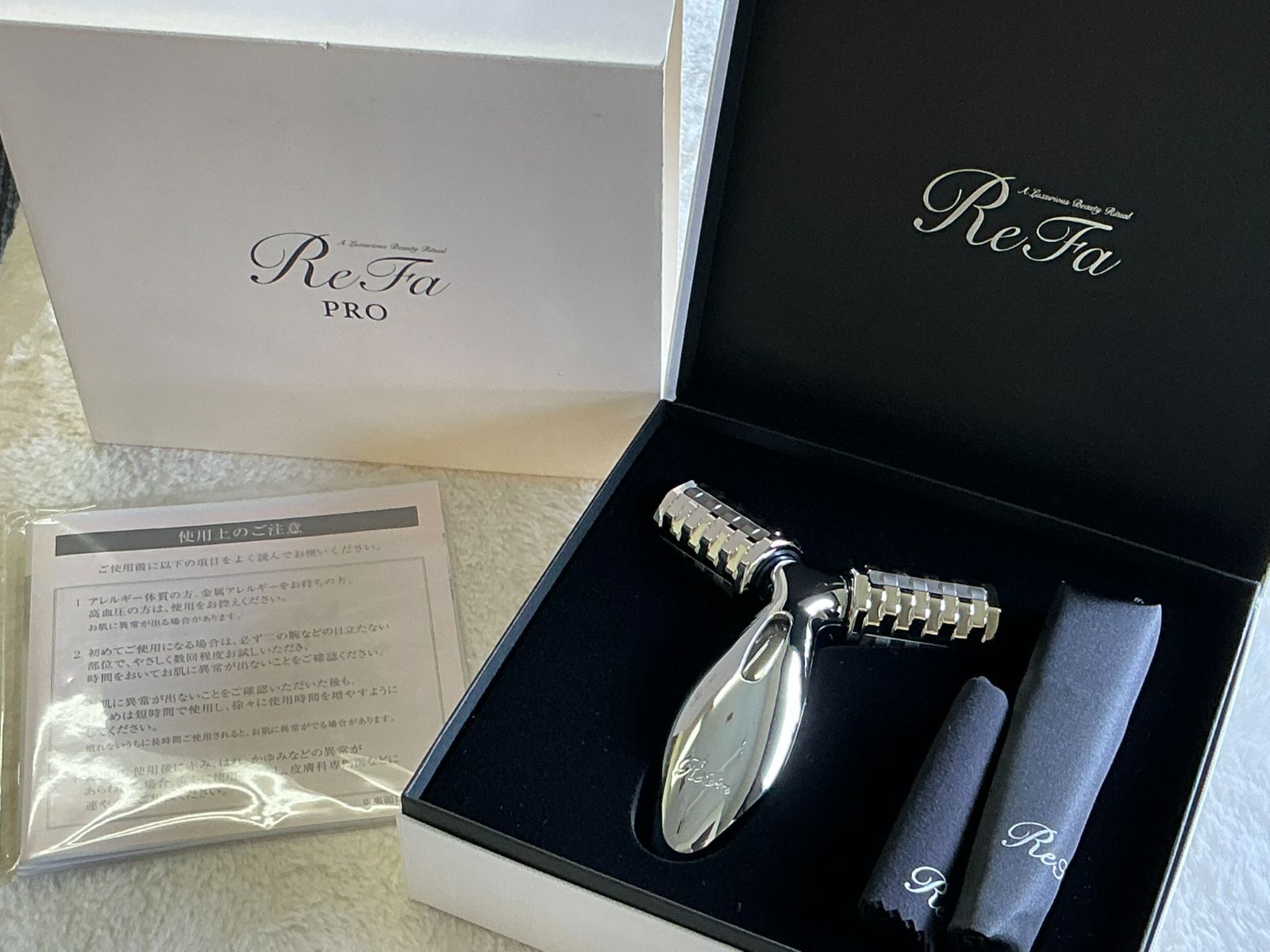 中古】MTG PEV-L1507 プラチナ電子ローラー ReFa PRO 中古】MTG PEV-L1507 プラチナ電子ローラー ReFa PRO