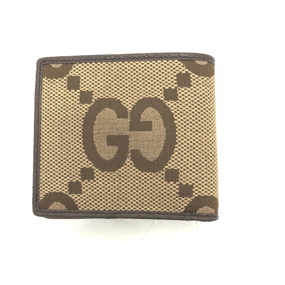 GUCCI グッチ 2つ折り財布 699314 GGキャンバス - メルカリ