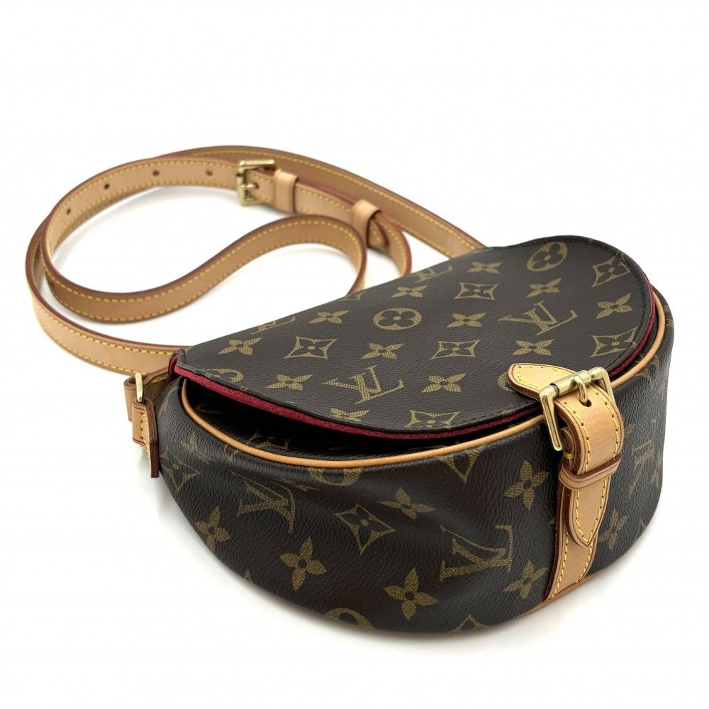 バッグ】LOUIS VUITTON ルイ ヴィトン モノグラム タンブラン ショルダーバッグ どぎつ ポシェット 斜め掛け M51179 【中古】