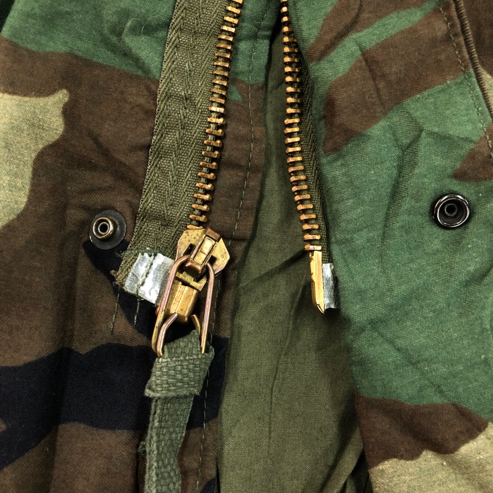 米軍実物 U.S.ARMY M-65 ワッペン 刺繍 カモフラ 迷彩柄 フィールド 