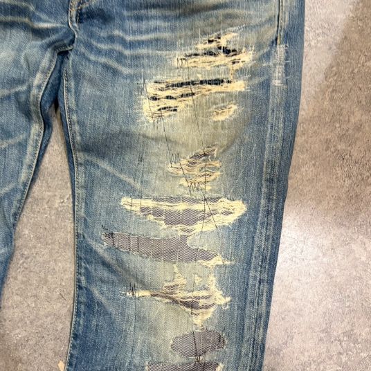 HYSTERIC GLAMOUR & NEIGHBOR HOOD ダメージデニム STYLING | HYSTERIC