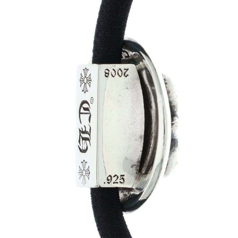 原本付】クロムハーツ フレア ボタン ヘアゴム コンチョ