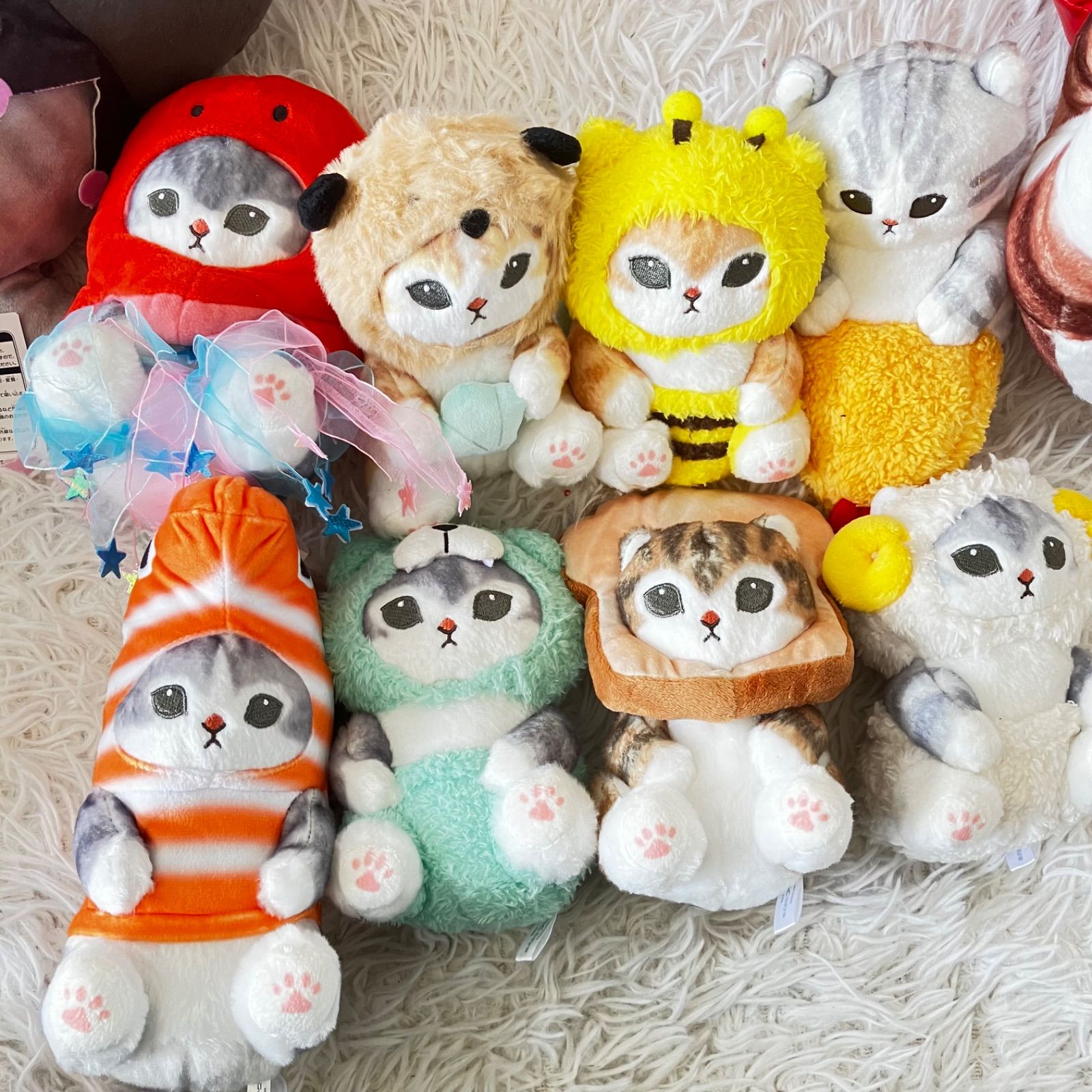 mofsand モフサンド　ぬいぐるみ　まとめ売り 美品 mofusand モフサンド ぬいぐるみ 20点セット 大量まとめ