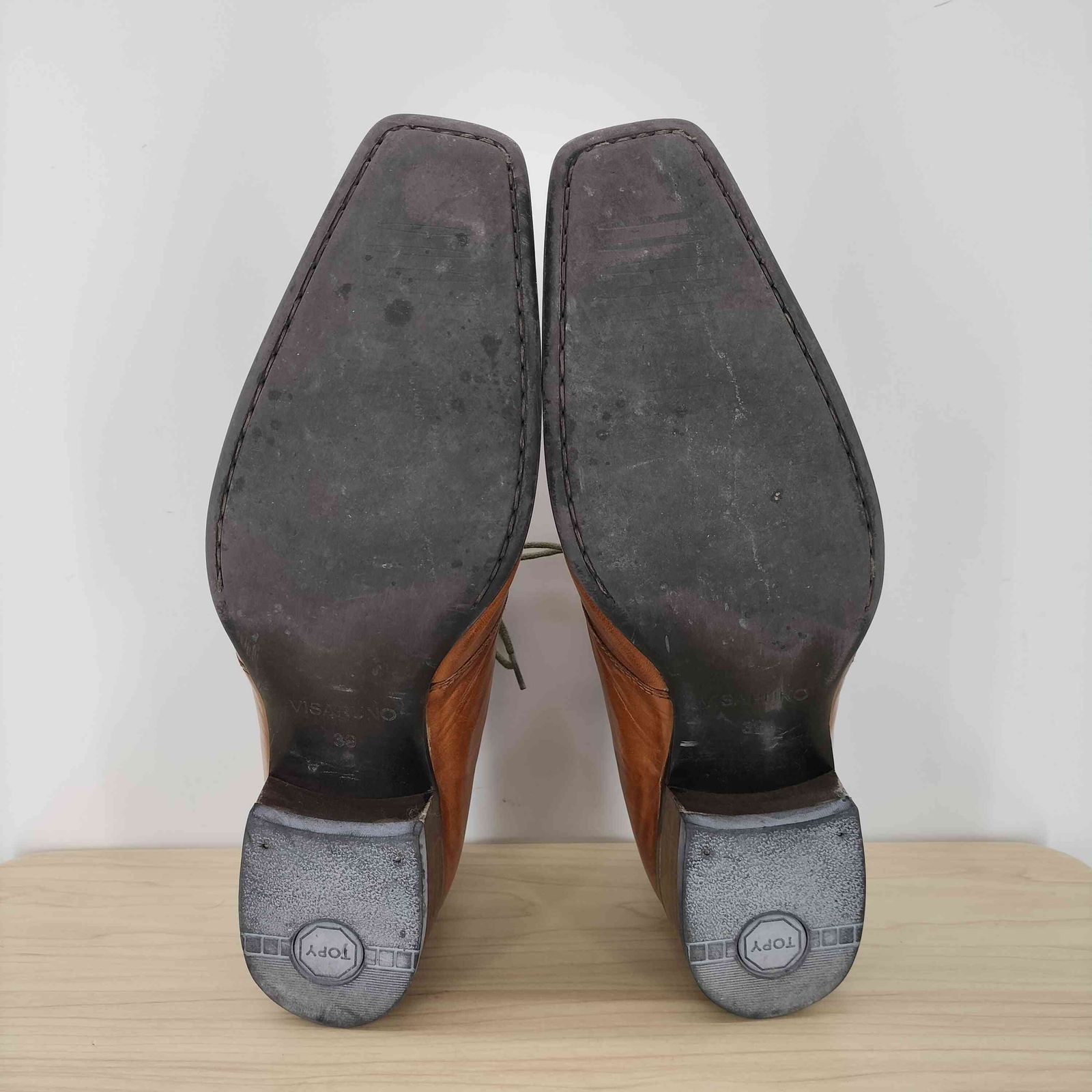 ビサルノ VISARUNO レザーチャッカブーツ メンズ JPN：39 - メルカリ