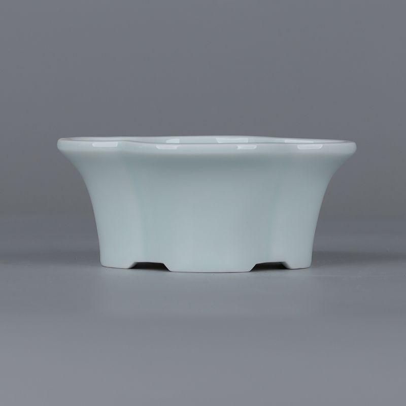 景徳鎮 鯖草紋筆洗 書道具 文房具 陶磁器 装飾品 現代工芸品 美術品 置物 景徳鎮 鯖草紋筆洗 書道具 文房具 陶磁器 装飾品 現代工芸品