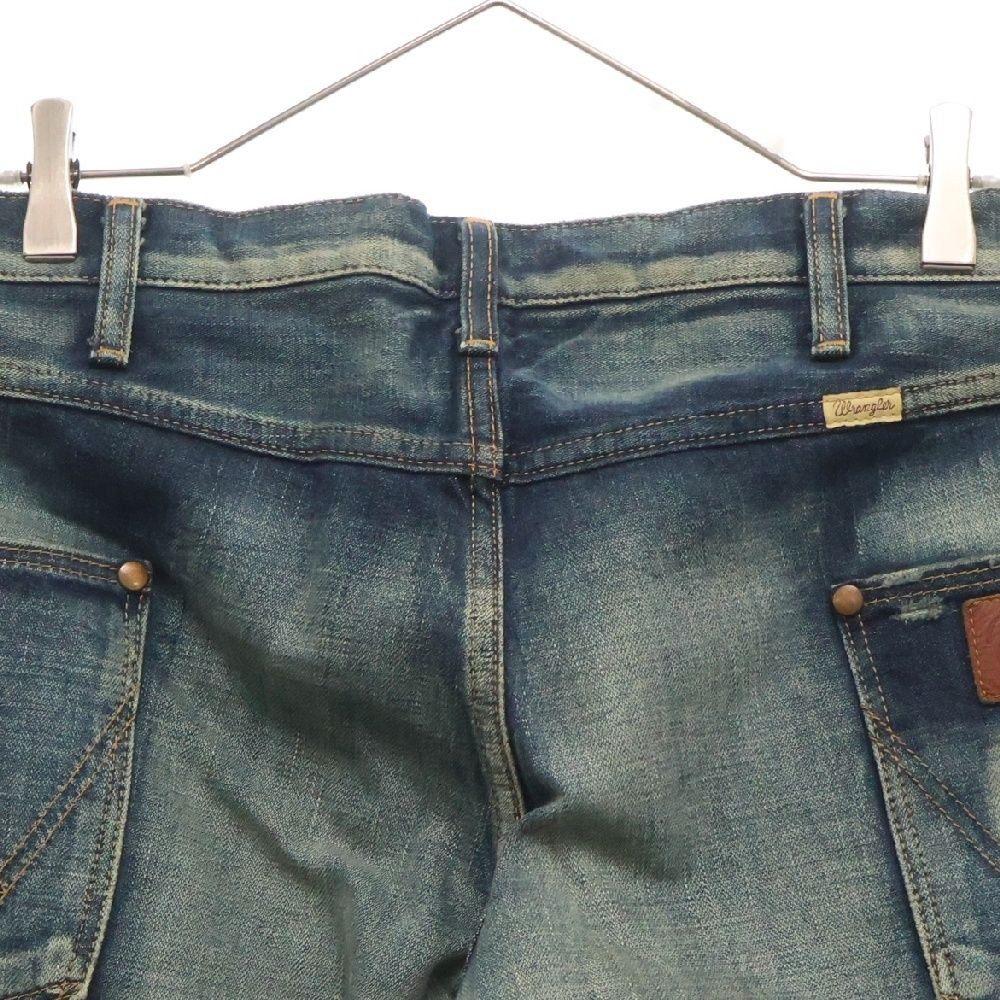 AKM (エーケーエム) ×Wrangler ラングラー 裏地チェック柄 ブーツ 
