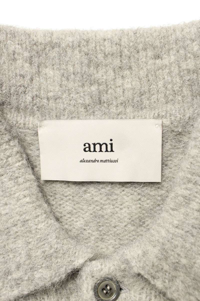 アミアレクサンドルマテュッシ 25AW HPL405 ロゴ刺繍ポロニット メンズ M KARIMZIABAT_FR