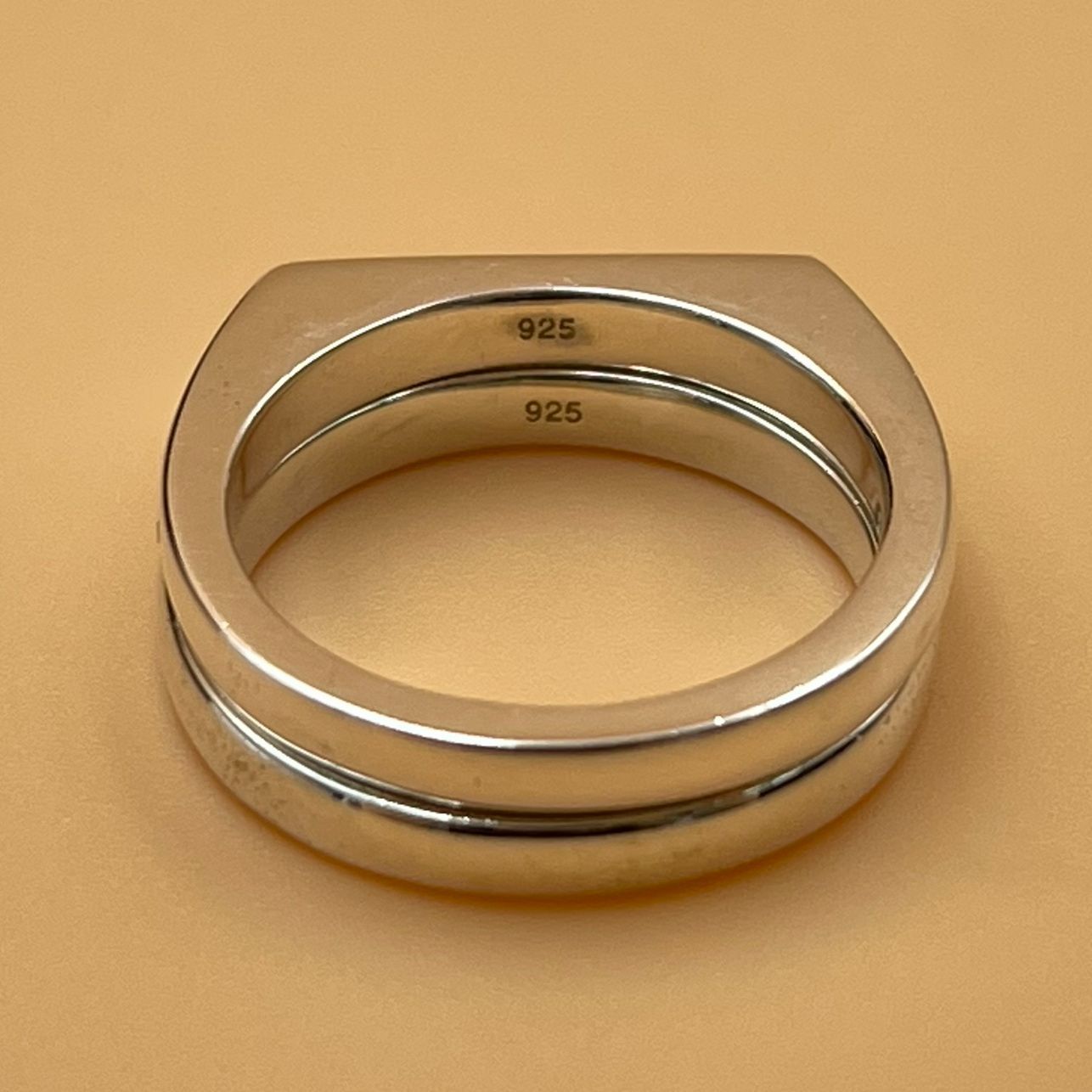 希少完売/15号】NEIGHBORHOOD 25SS SILVER TWIN RING