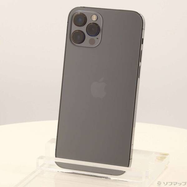 中古品〕 iPhone12 Pro 256GB グラファイト MGM93J／A SIMフリー【377