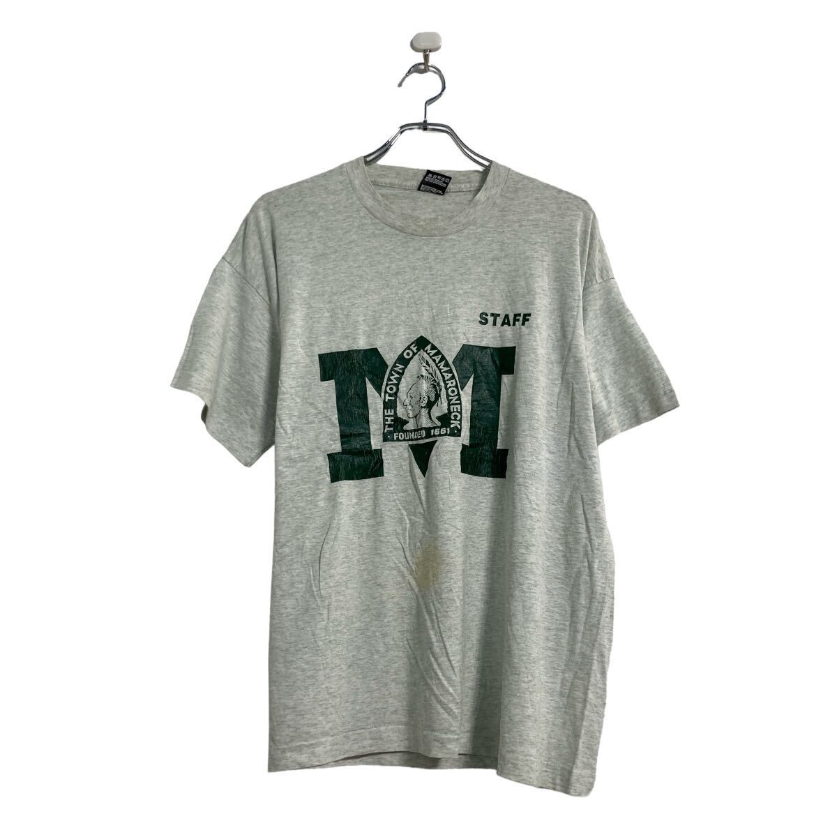 FRUIT OF THE LOOM 半袖 プリント Tシャツ XL グレー フルーツオブザ 