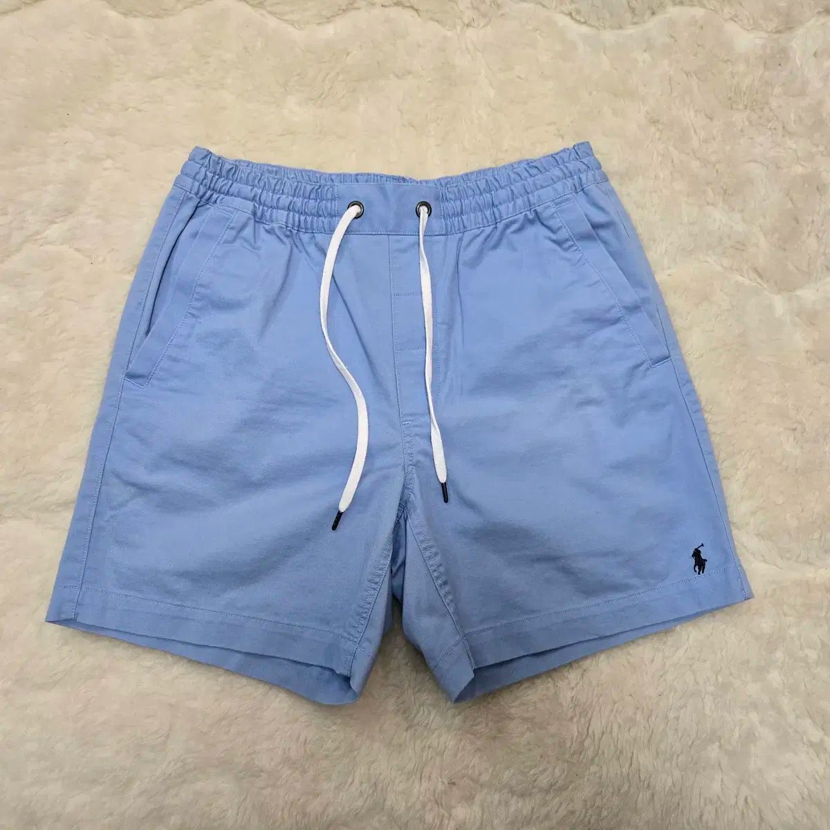 S POLO RALPH LAUREN ポロラルフローレン フラップスター 青