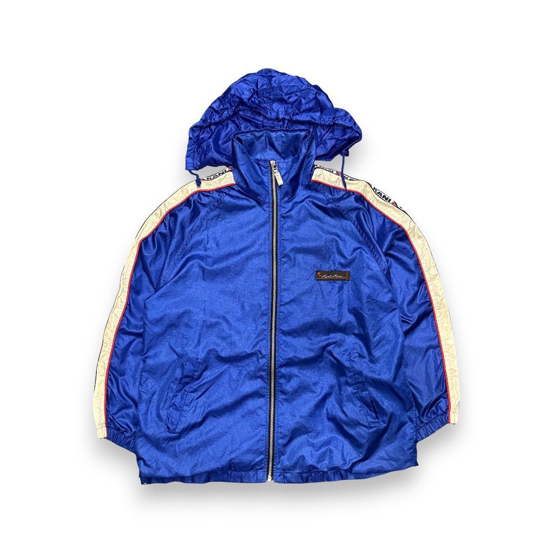 90's 00's KARL KANI カールカナイ ナイロンジャケット Y2K B-BOY 平成