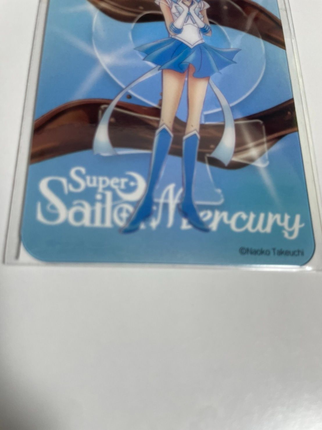 明治 コラボ セーラームーン クリア カード マーキュリー ux27 - メルカリ
