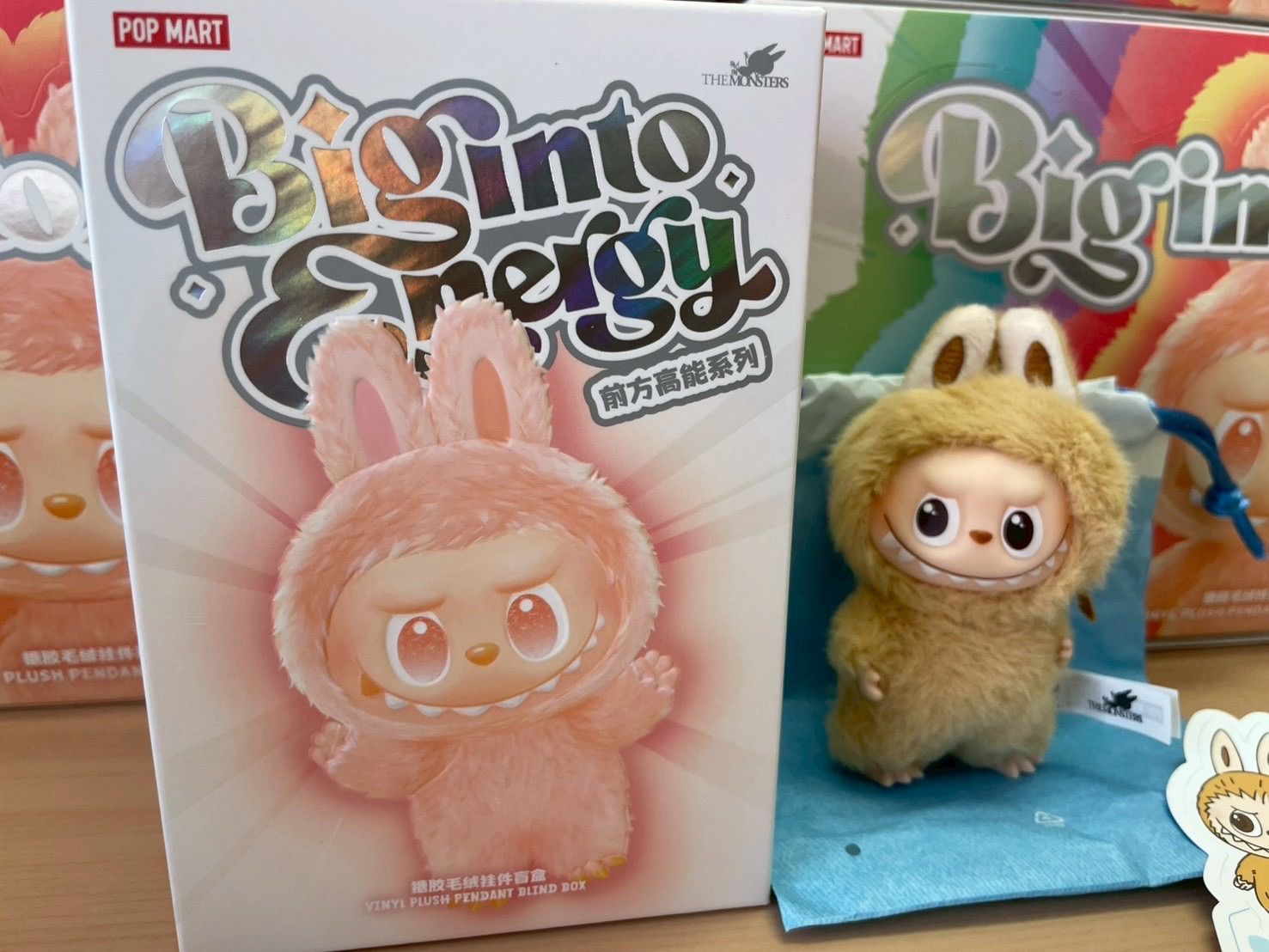 正規品・新品未使用】イニシャル［S］ラブブ LABUBU Biginto Energy