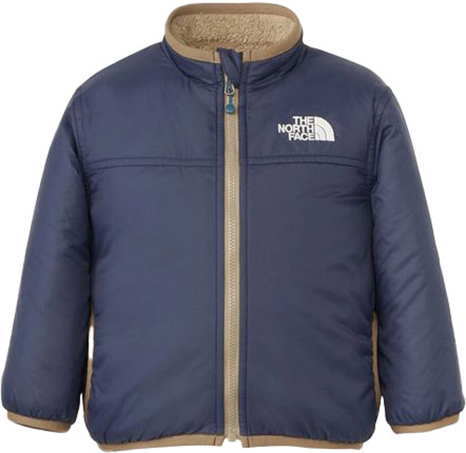 ザ ノース フェイス THE NORTH FACE アウトドア ベビー リバーシブルコージージャケット フリース 中綿 2WAY 撥水 静電 お出かけ 公園 秋 冬 中間着 子供 キッズ NYB82444 UN アーバンネイビー