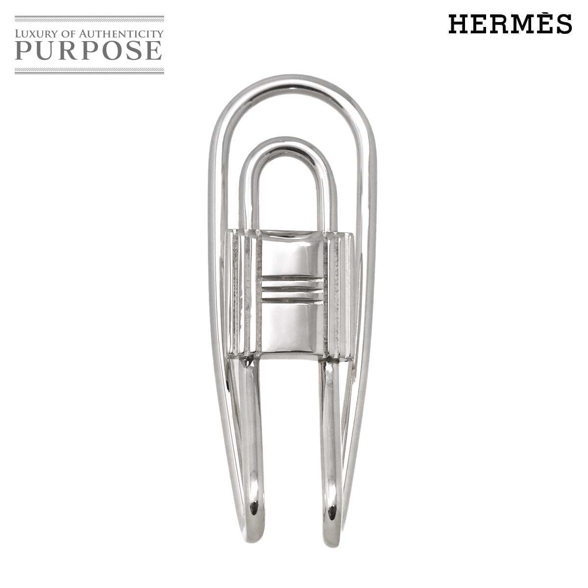 エルメス HERMES マネークリップ SV シルバー 925 カデナ Money