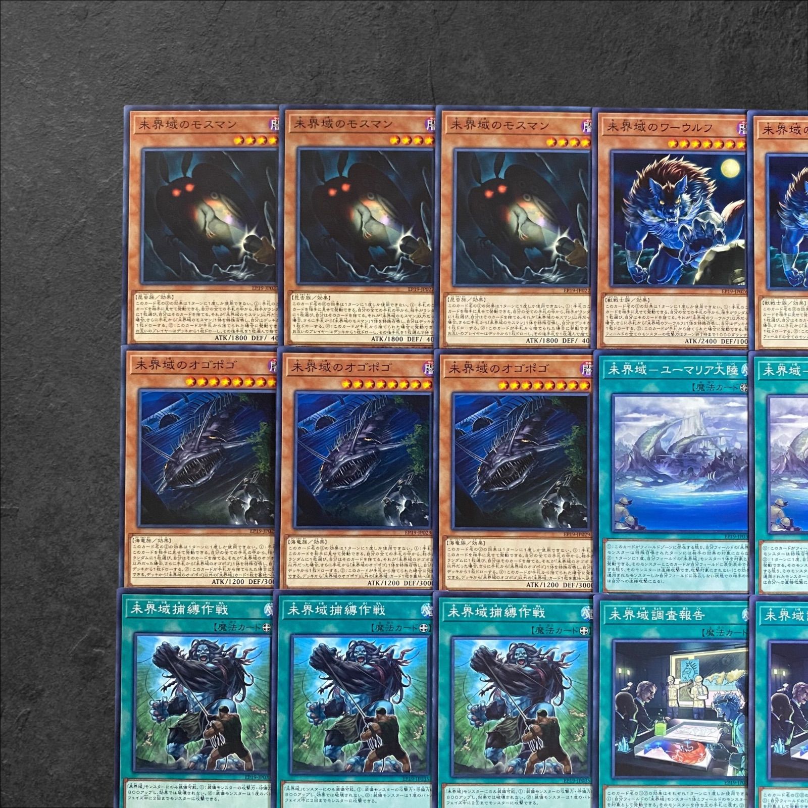 9248【遊戯王】未界域〈デッキパーツ〉24枚セット - メルカリ