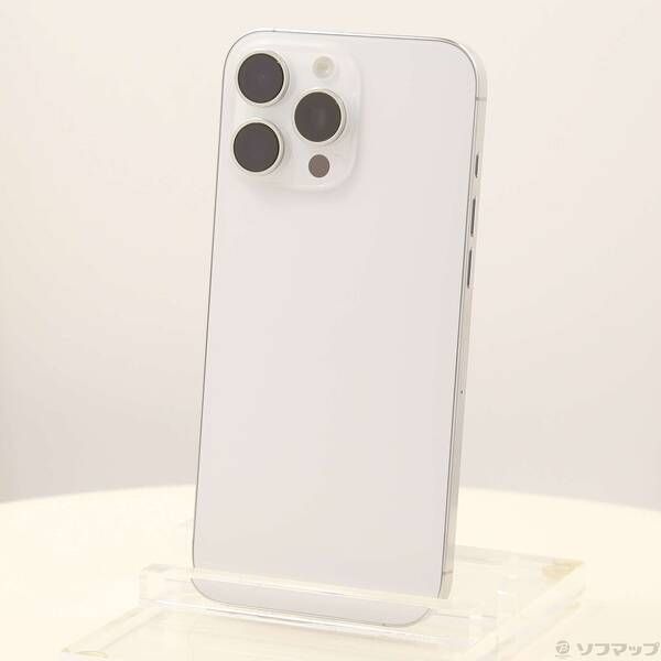 中古品〕 iPhone16 Pro Max 512GB ホワイトチタニウム MYWM3J／A SIM