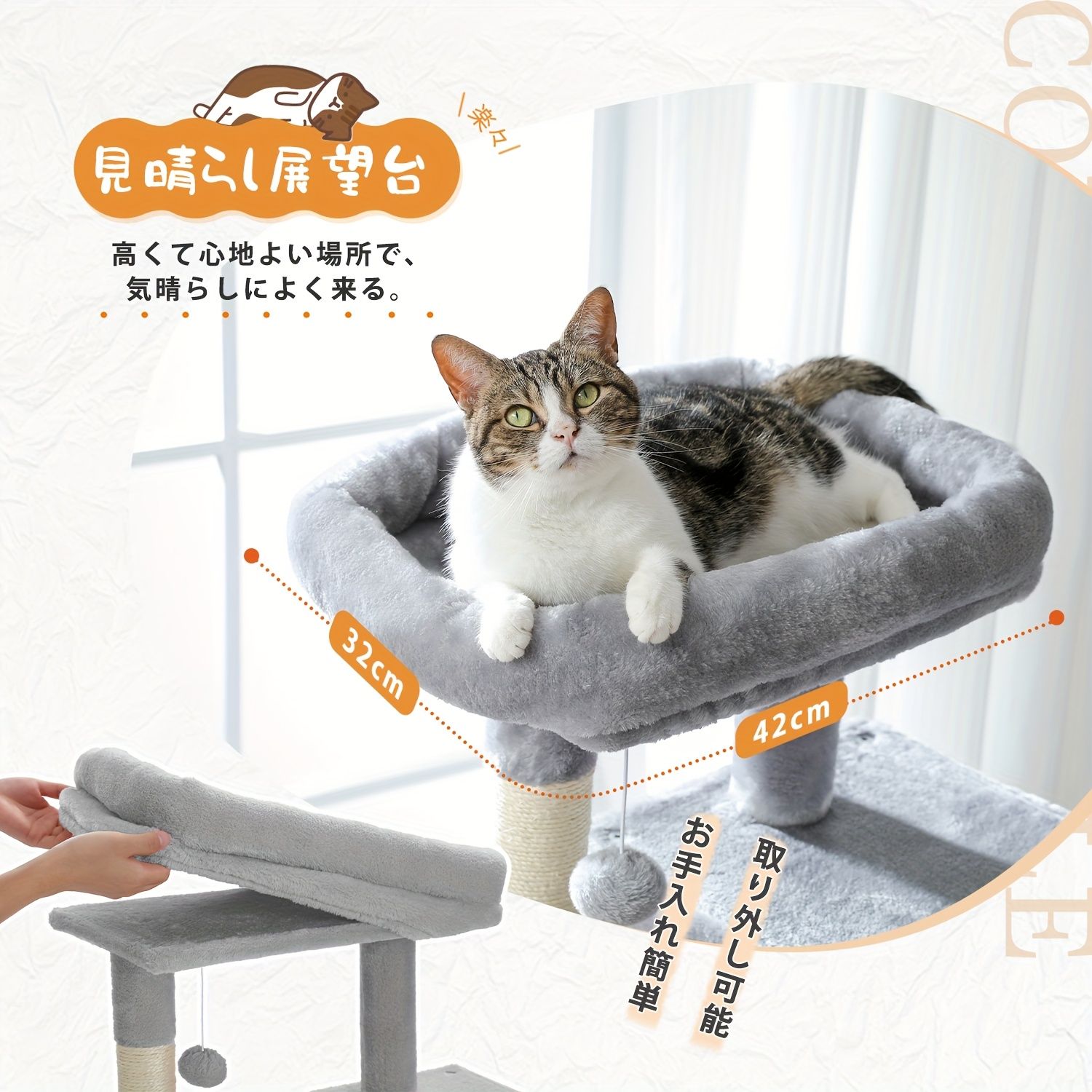 スクラッチポスト コンド