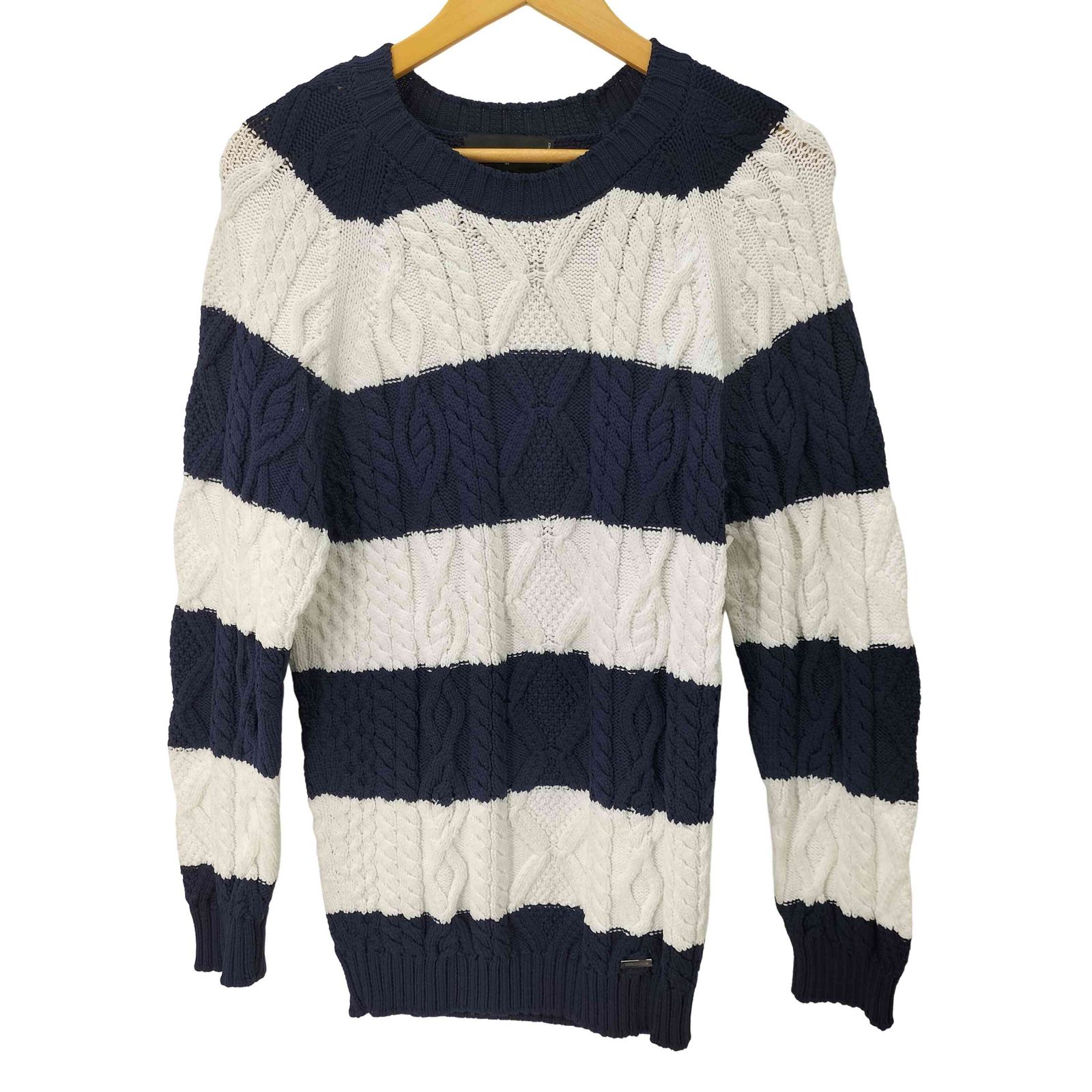 DSQUARED2 イタリア製 ウールニット M ブラック ディースクエアード