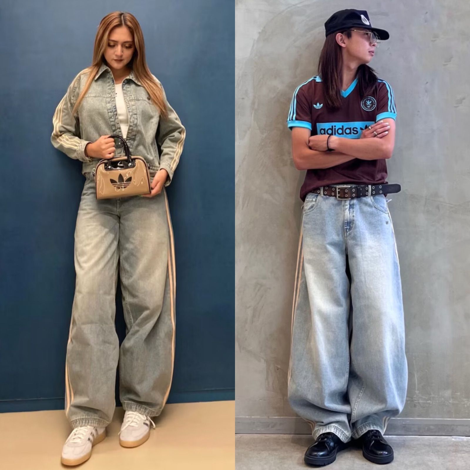 新品30⭐️adidasプレミアムエッセンシャルズ デニムパンツ インディゴブルー 新品30⭐️adidas プレミアム エッセンシャルズ デニムパンツ