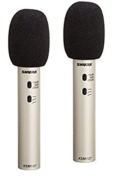 SHURE コンデンサーマイクロホン KSM137 カーディオイド型楽器用マイクロホン KSM137 SL STEREO-X ステレオペアモデル