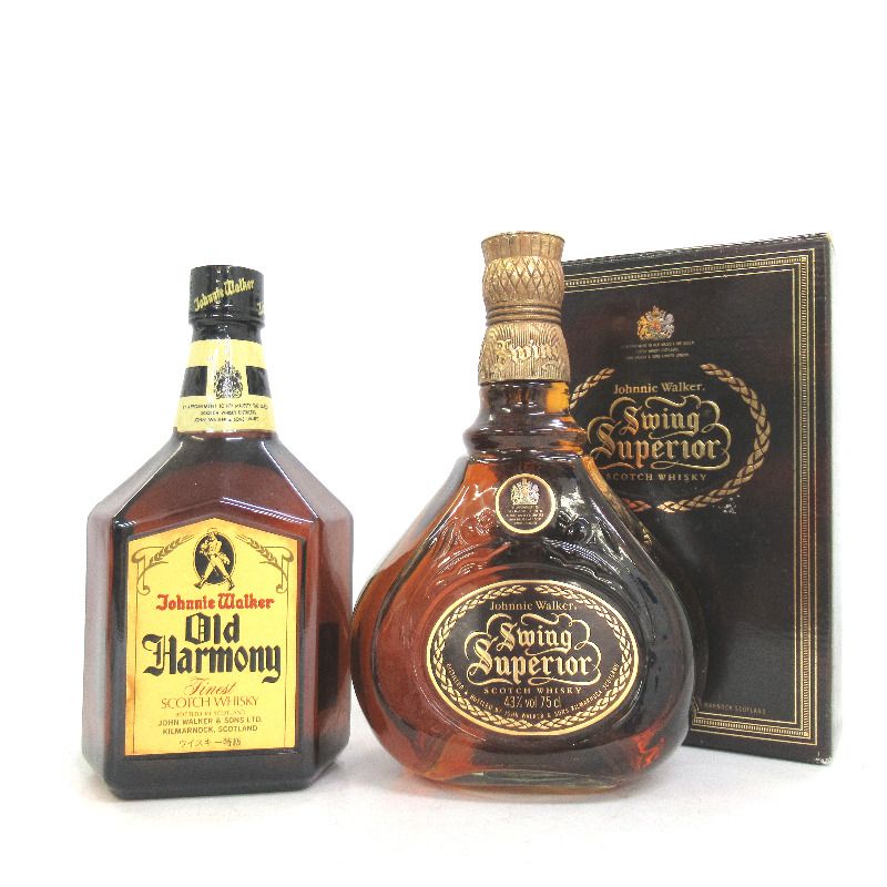 日本人気超絶の ジョニーウォーカー Swing Superior 2本セット 酒