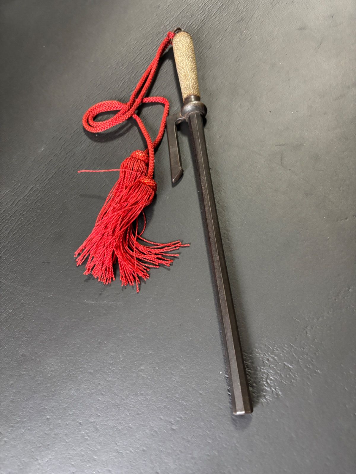 江戸時代 十手 5 長十手 時代物 武具 超骨董品 保管品 入手困難