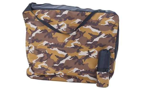 【新品・2営業日で発送】オーストリッチ ちび輪バッグ カモフラブラウン 4,473円