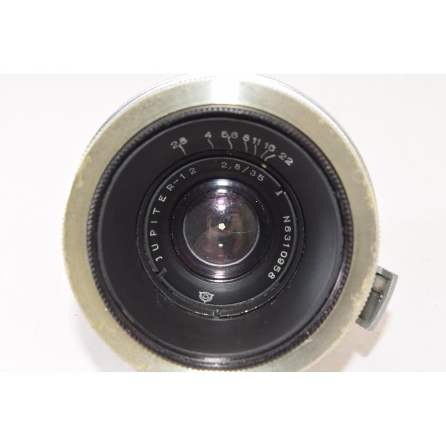 Jupiter-12 35mm f2.8 コンタックスRF マウント 未使用品 Jupiter-12