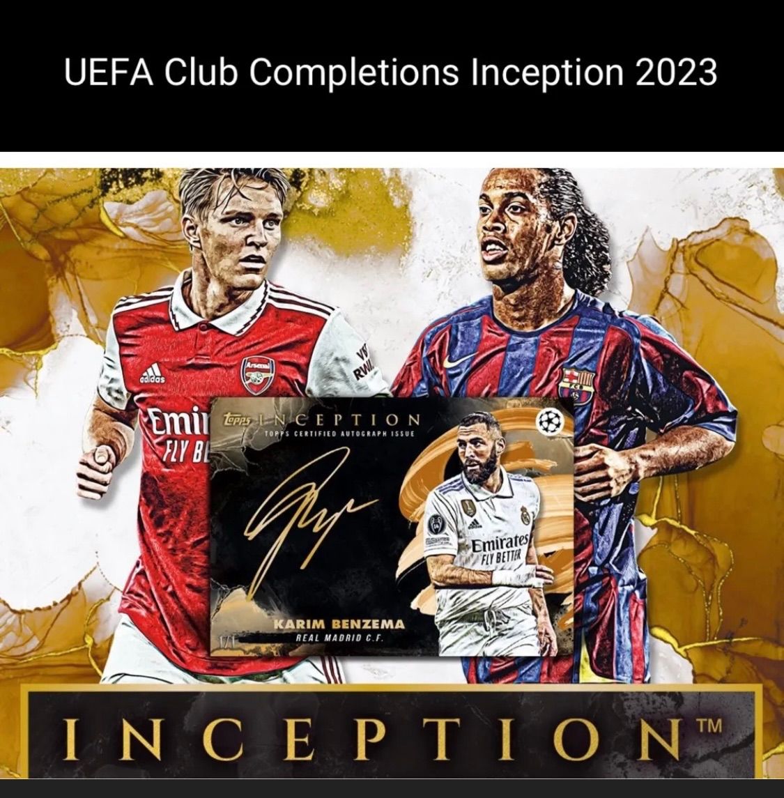 ※在庫ラスト1箱※【新品 未開封】Topps UEFA Club Completions Inception 2023 1Box ②