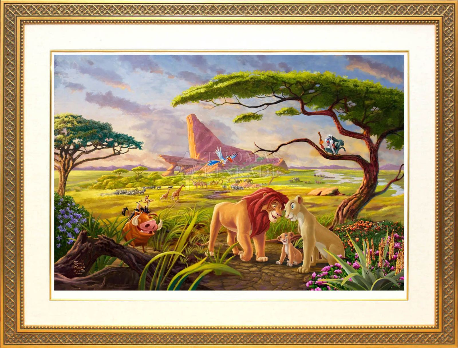 ディズニー/トーマス キンケード「ライオンキング/忘れるな 自分が何者
